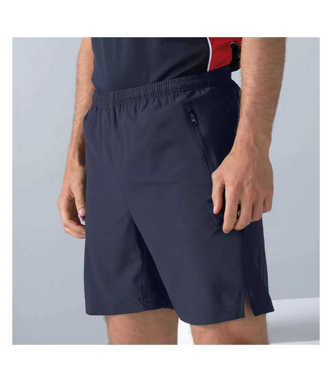 Short élastiqué homme bleu marine Finden & Hales