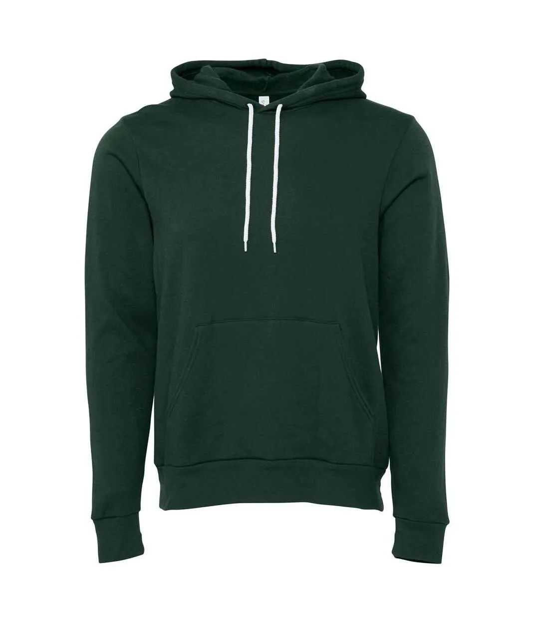 Sweat capuche unisexe vert forêt Bella + Canvas