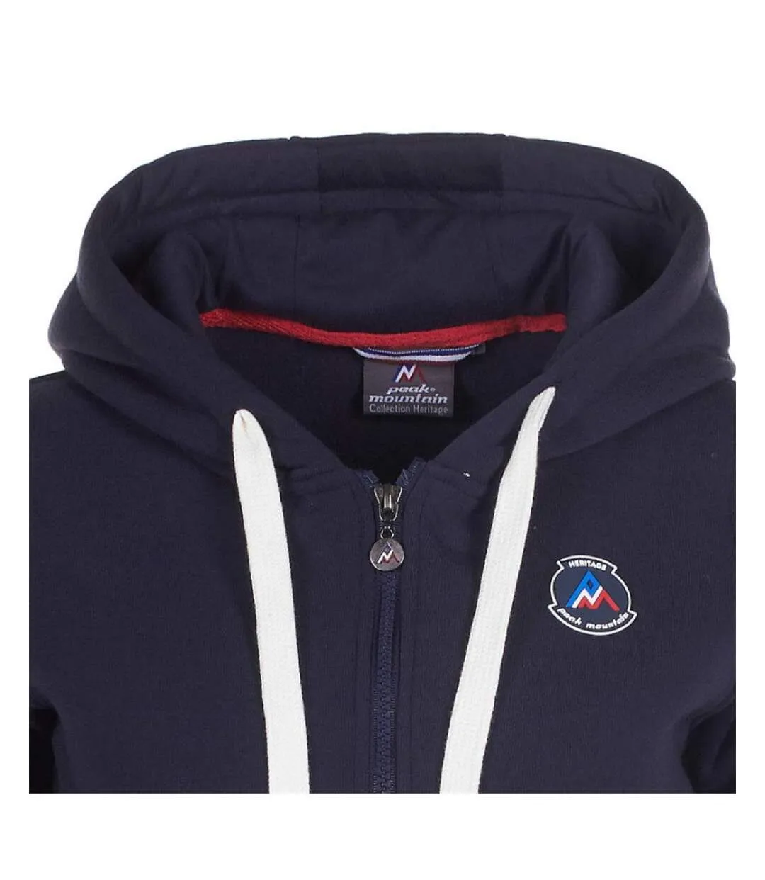 Sweat molleton zippé à capuche femme APILOT