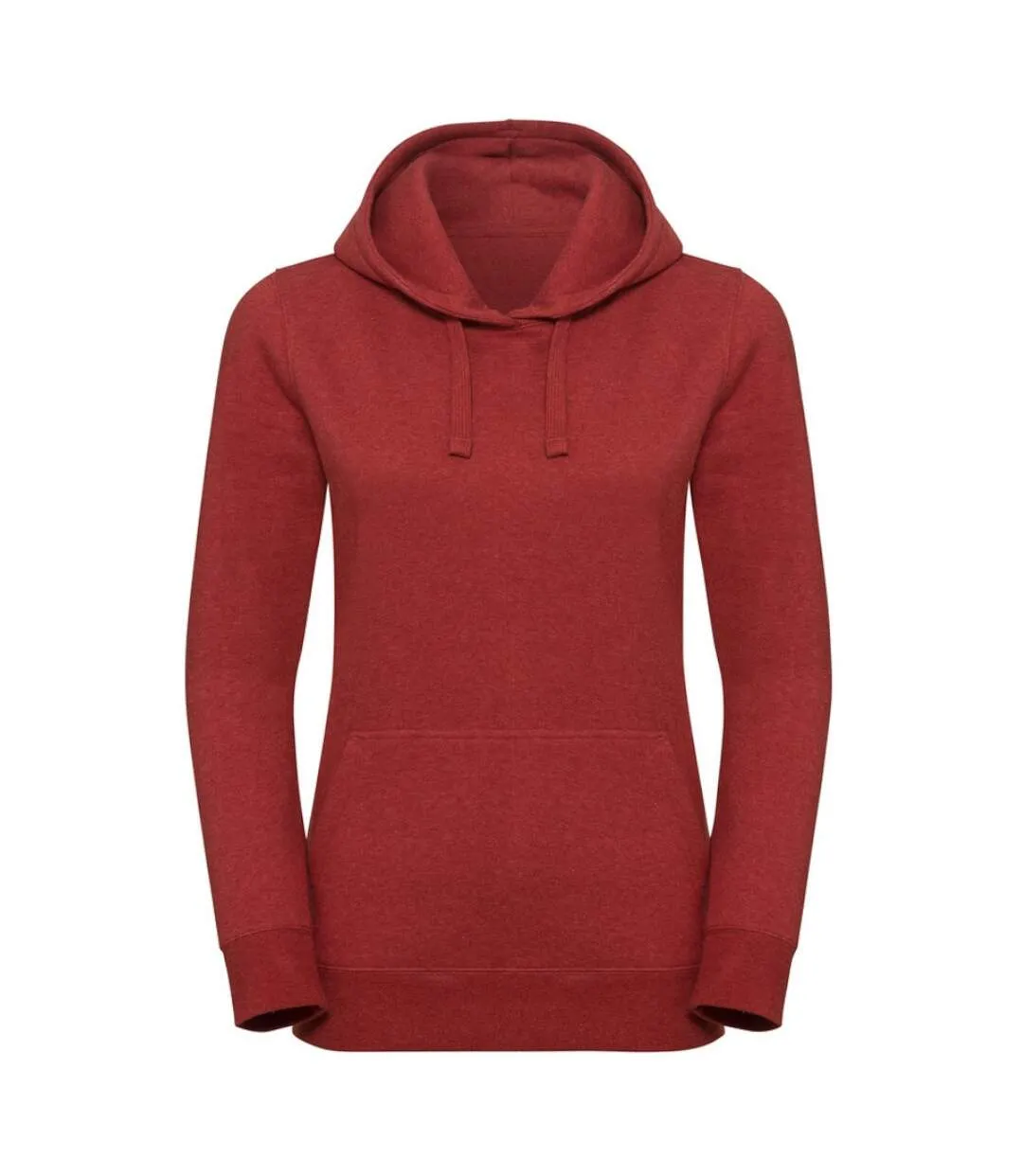 Sweat à capuche authentic femme rouge chiné Russell