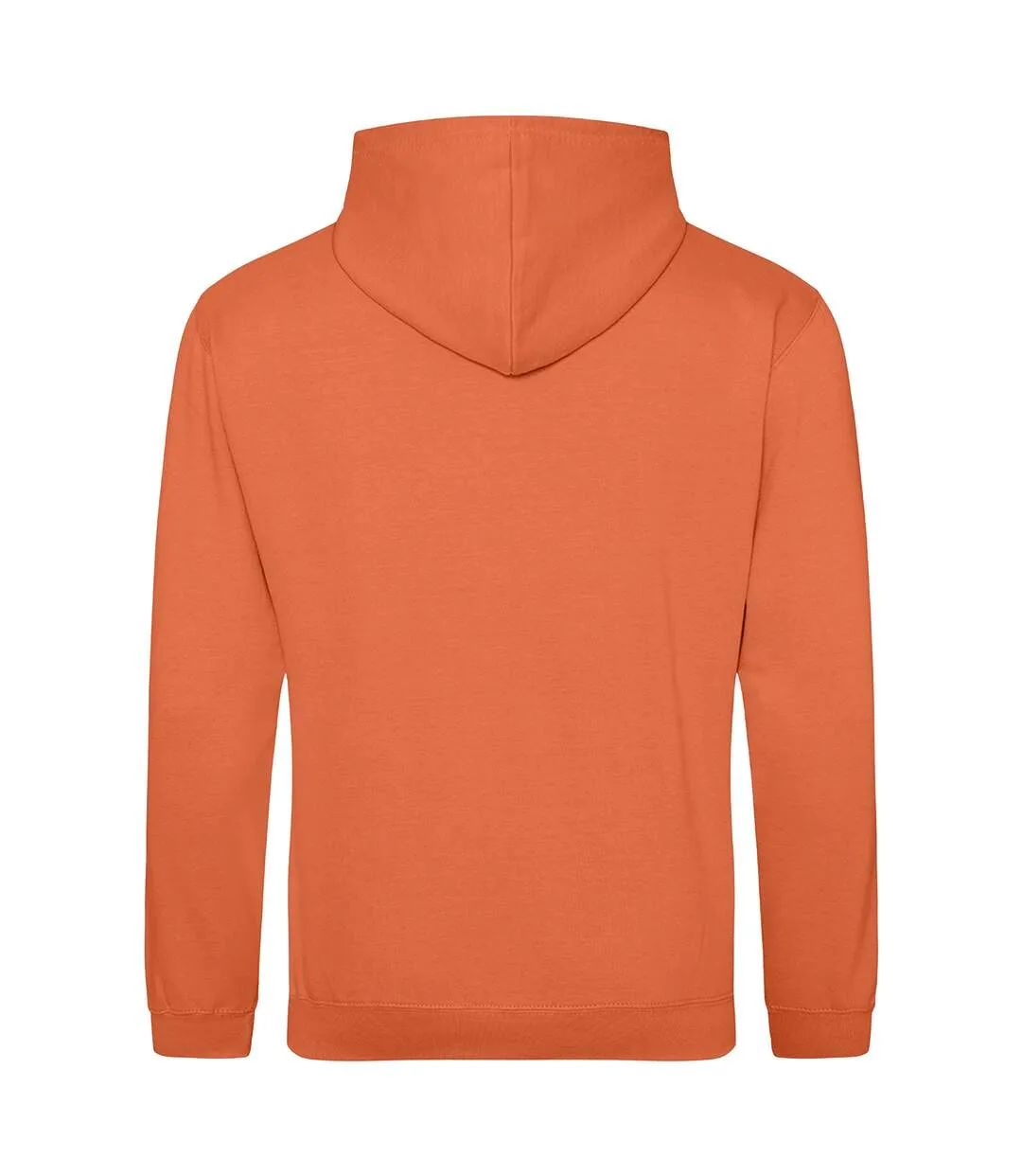 Sweat à capuche college adulte orange Awdis