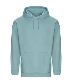 Sweat à capuche college adulte turquoise Awdis