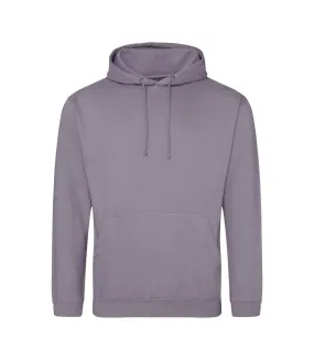 Sweat à capuche college homme vieux lilas Awdis