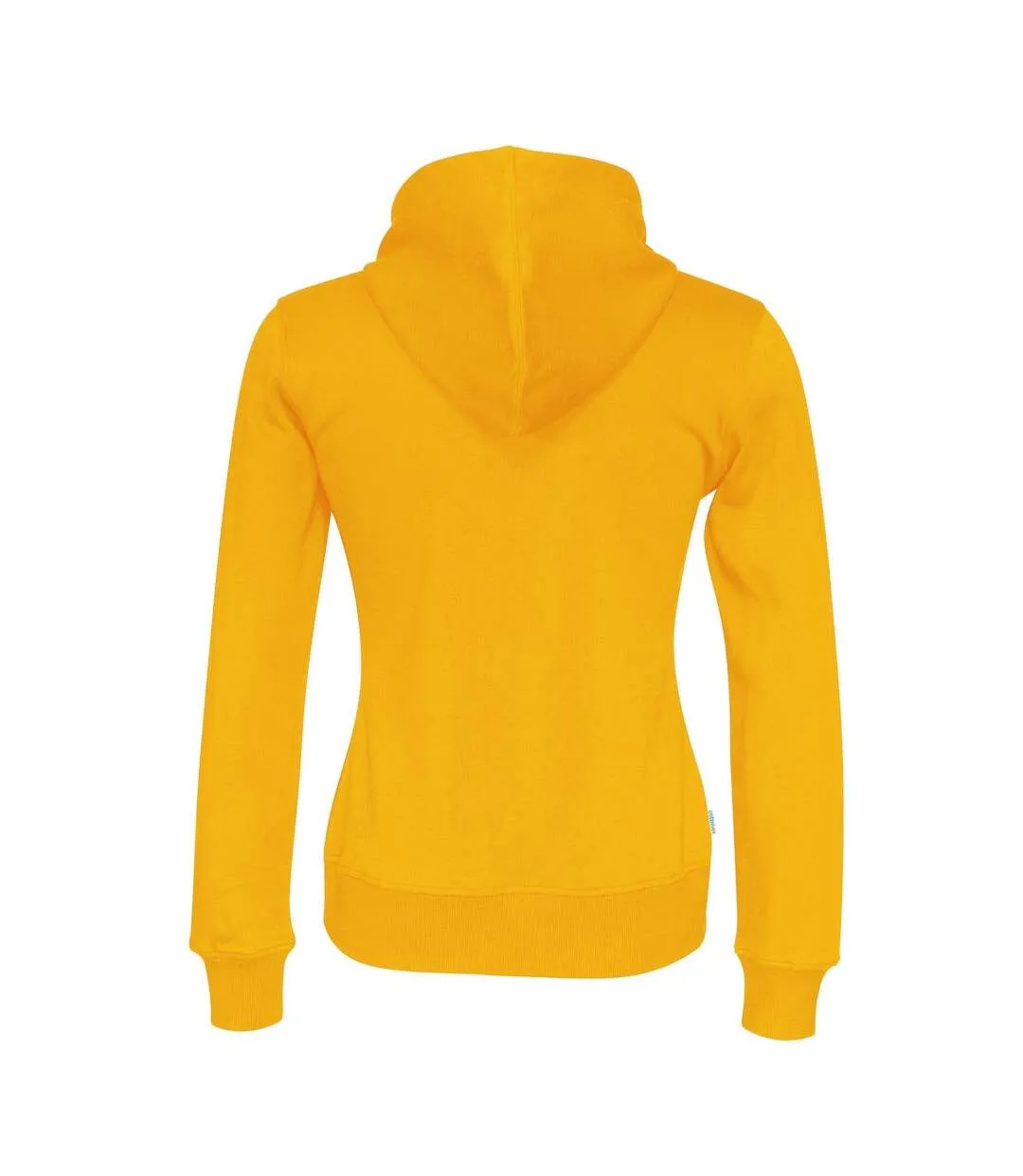 Sweat à capuche femme jaune Cottover