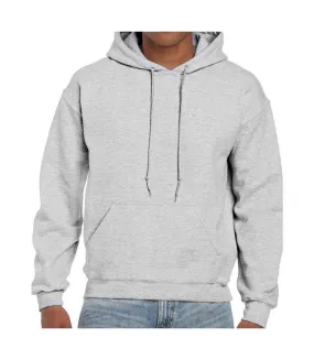 Sweat à capuche homme cendre Gildan