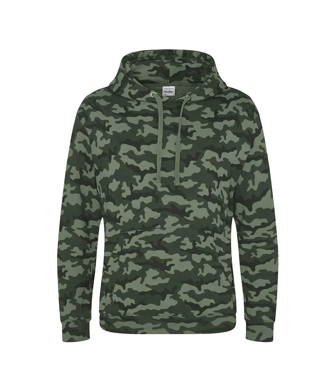 Sweat à capuche homme vert kaki Awdis