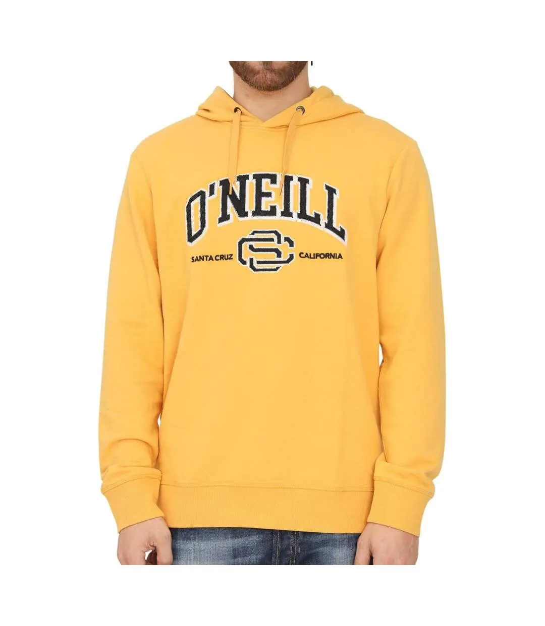 Sweat à Capuche Jaune Homme O'Neill State