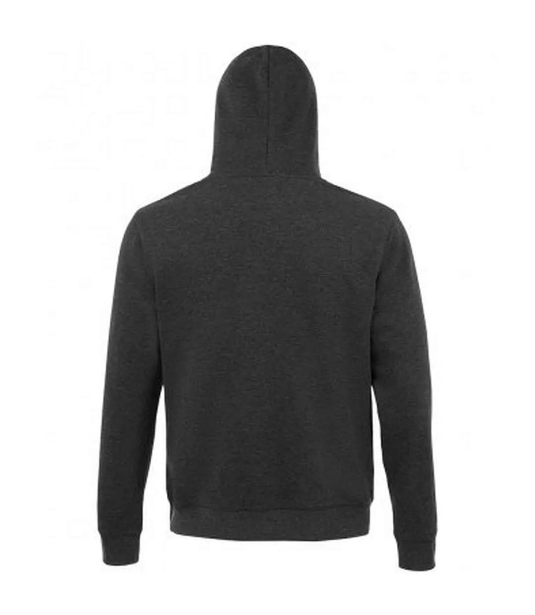 Sweat à capuche spencer unisexe gris foncé SOLS