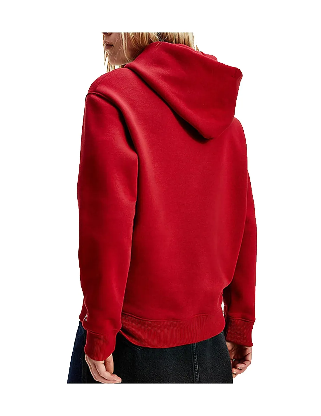 Sweat à capuche Tommy Jeans ref_51313 XLK Rouge