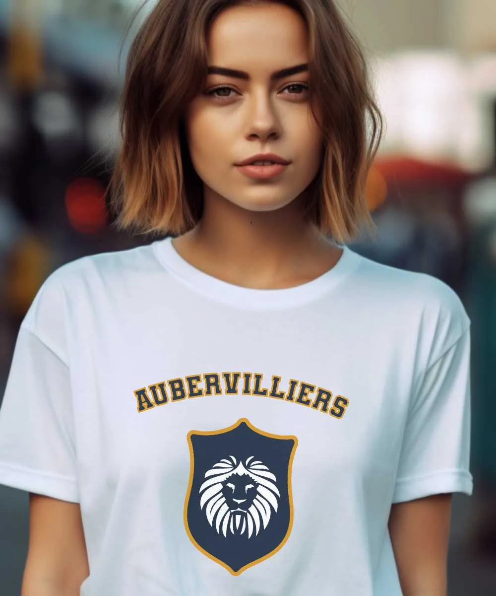 T-Shirt Aubervilliers blason