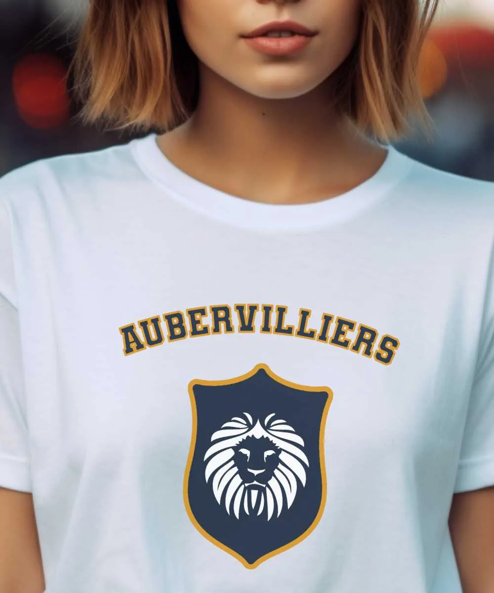 T-Shirt Aubervilliers blason