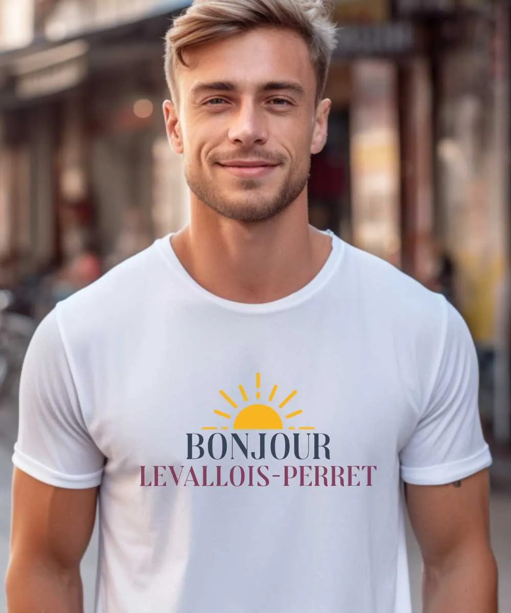 T-Shirt Bonjour Levallois-Perret