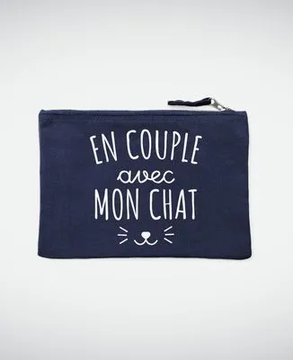 T-Shirt femme En couple avec mon chat