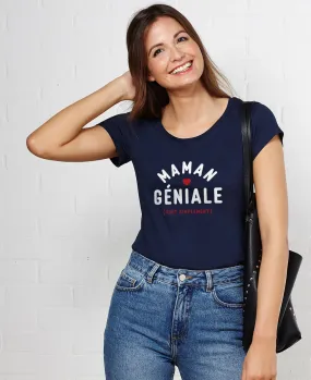 T-Shirt femme Maman géniale