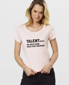 T-Shirt femme Talent définition