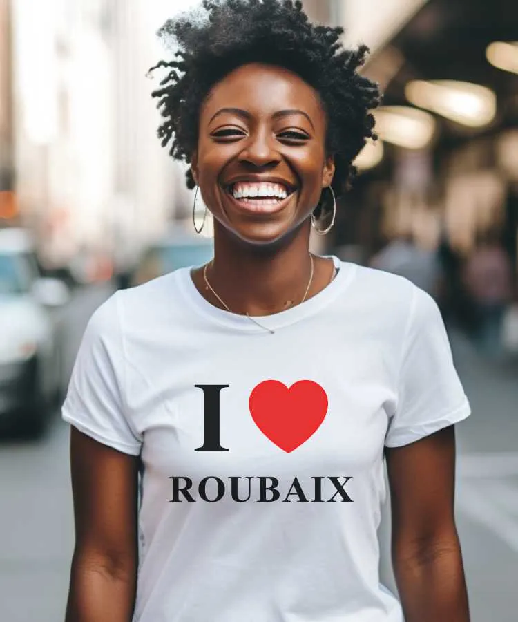 T-Shirt I love Roubaix