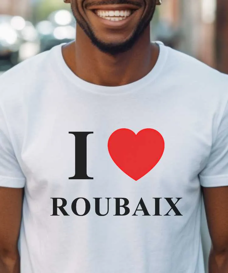 T-Shirt I love Roubaix