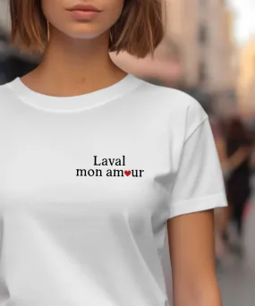 T-Shirt Laval mon amour