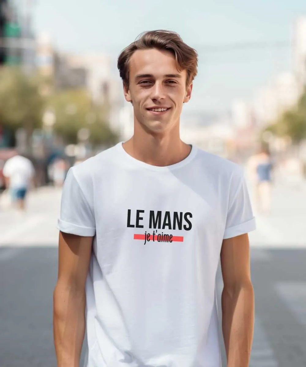 T-Shirt Le Mans je t'aime