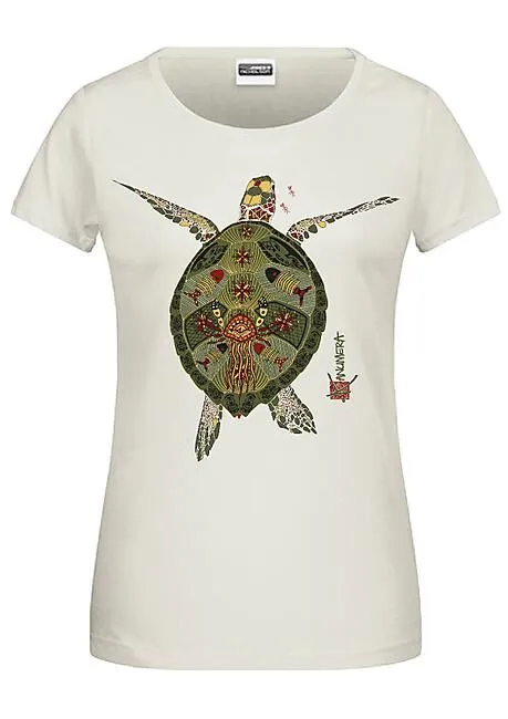 T-SHIRT ORIGINE TORTUE FEMME