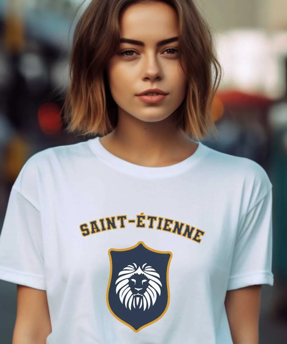 T-Shirt Saint-Étienne blason