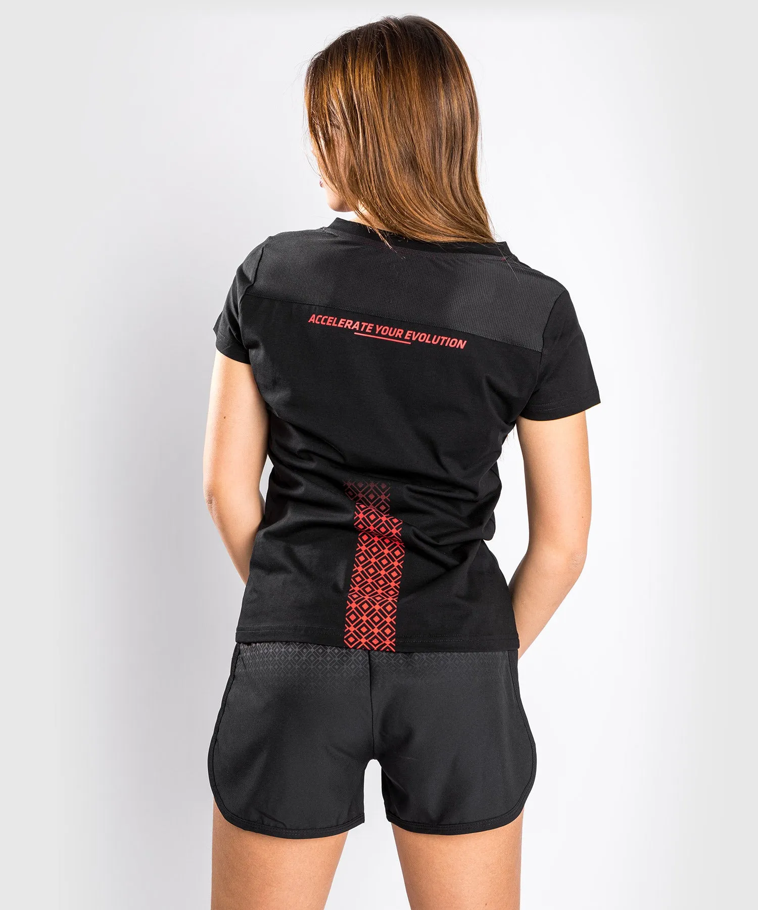 T-Shirt UFC Venum Performance Institute - Pour Femmes - Noir