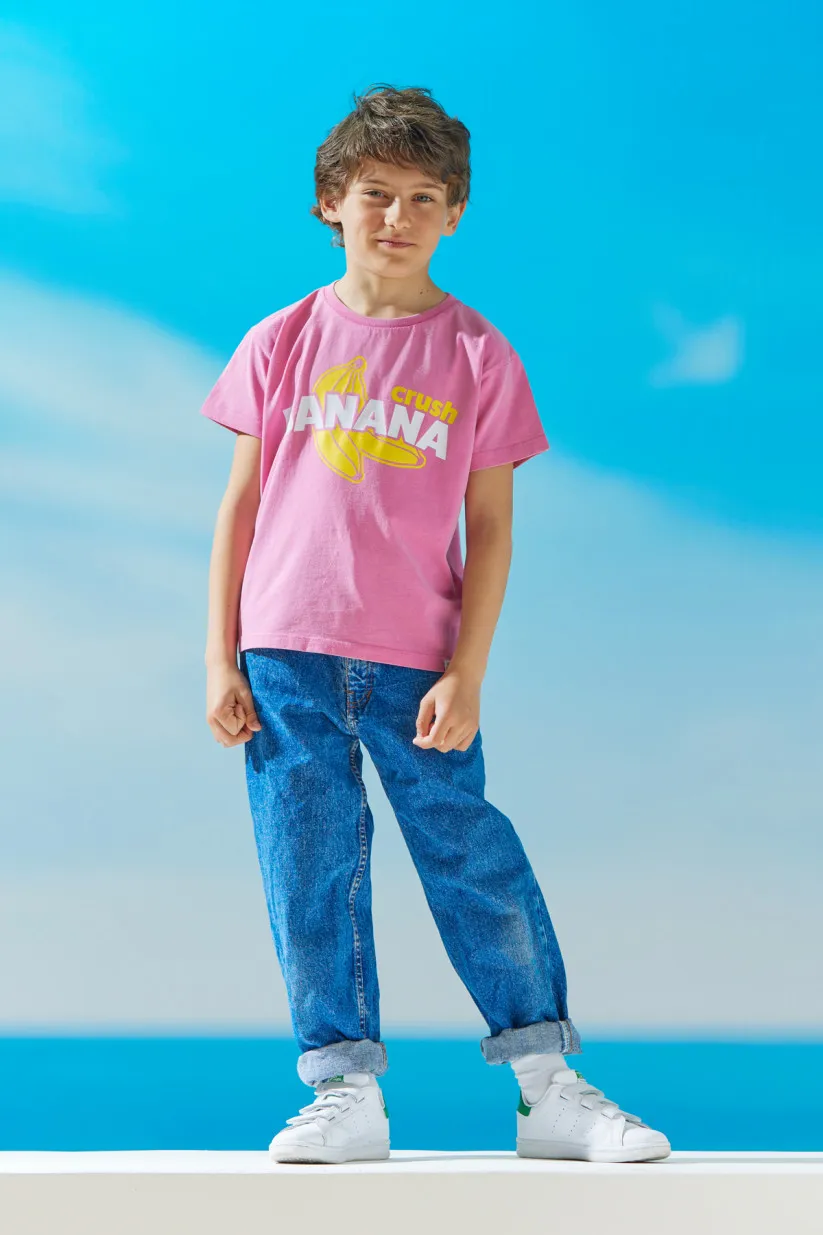 tee-shirt enfant en coton BANANA by French Disorder