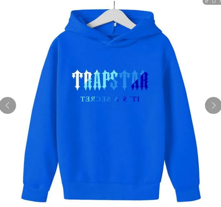 Tracksuit Trapstar Kids Hoodie Designer Clothes Clothes Baby Prited Sweatshirt Multicolors Two Pieces Set Coat Pant Vêtements Fa