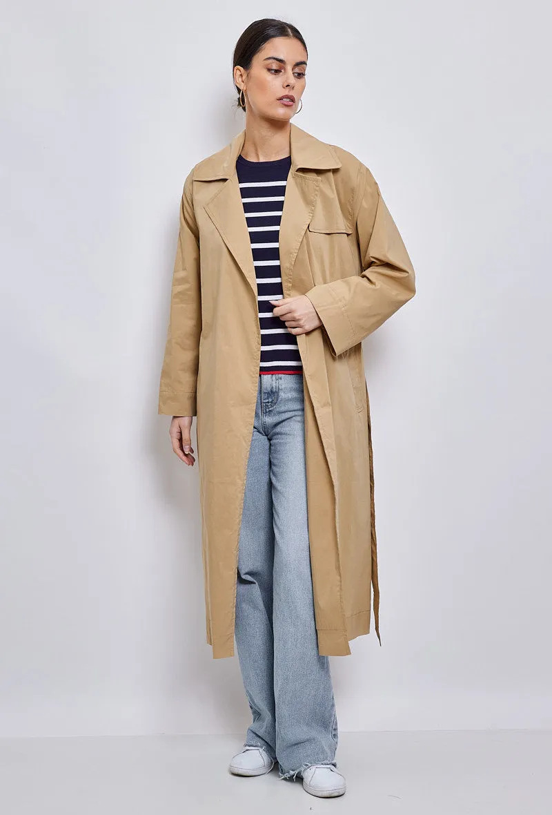 Trench long classique