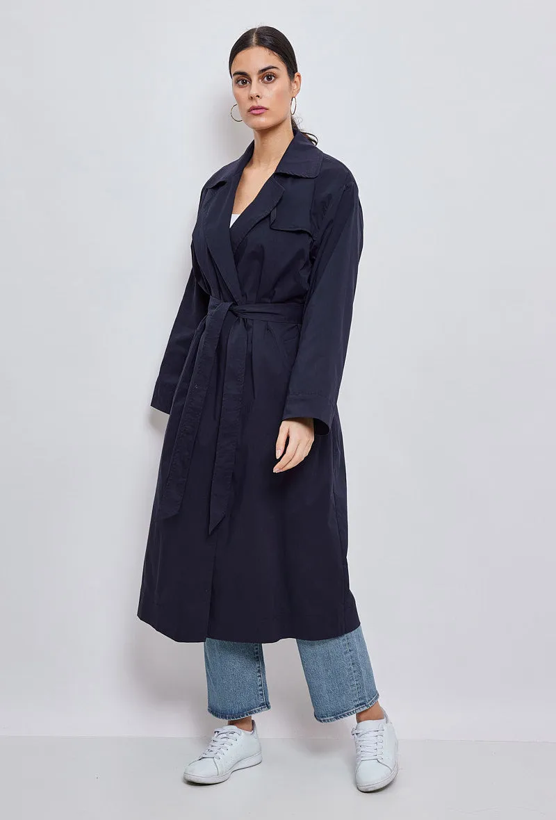 Trench long classique