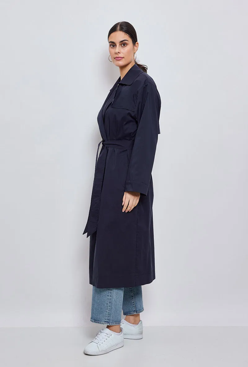 Trench long classique