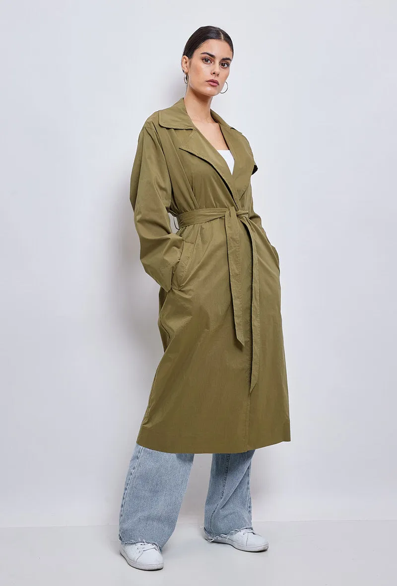 Trench long classique