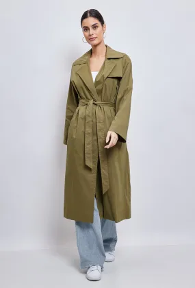 Trench long classique