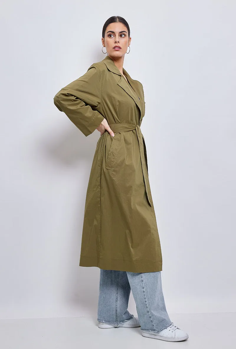 Trench long classique