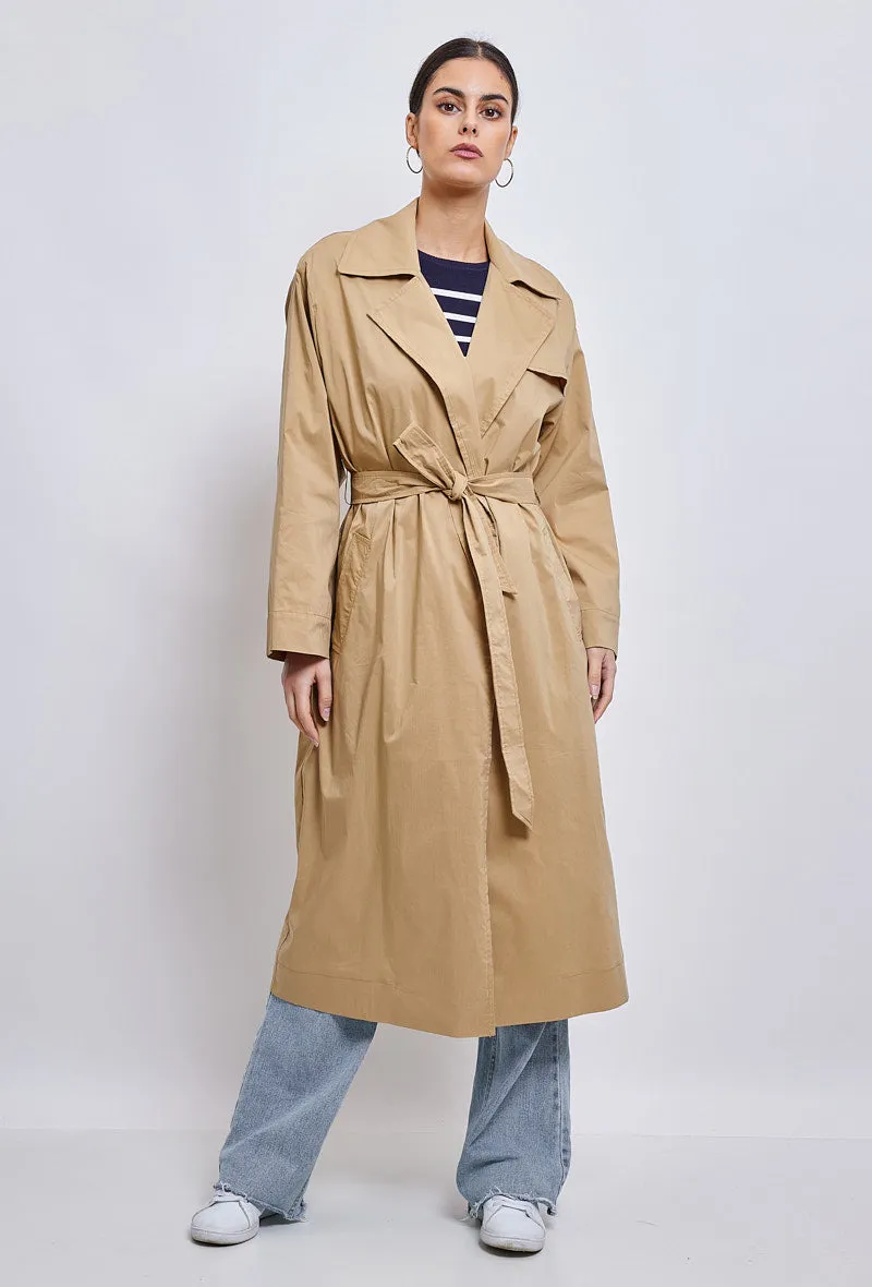 Trench long classique