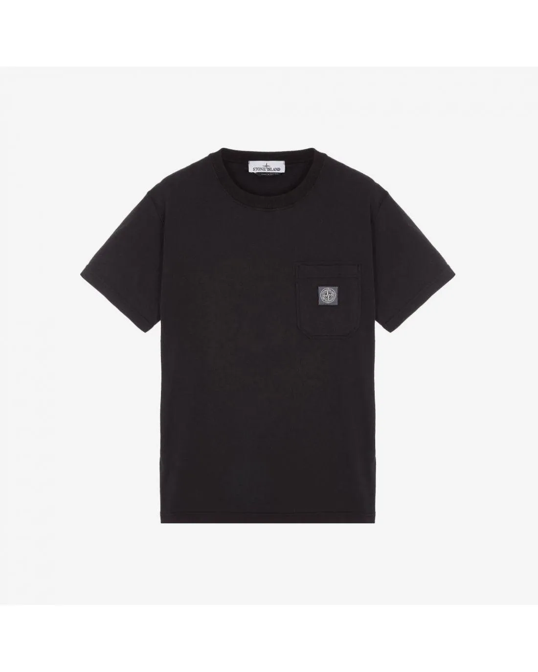 TSHIRT FISSATO Effect 21957 BLACK - Stone Island  | Chez Maman Rouen