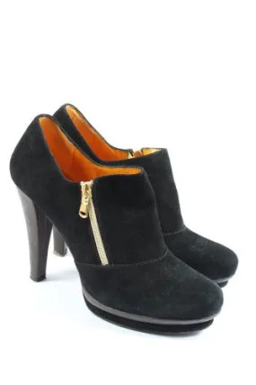 Vero Cuoio Chaussure à talons carrés noir style décontracté