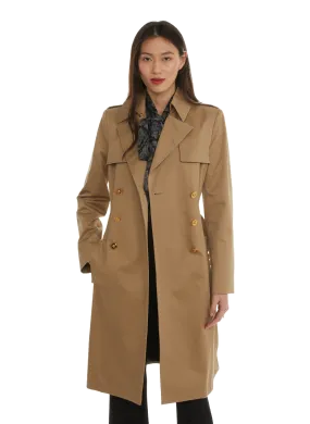 VERSACE  Trench en coton - Marron