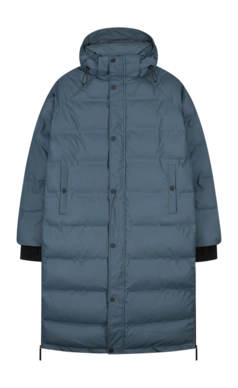 Veste d'Hiver Maium Unisex PU Puffer Blue Grey