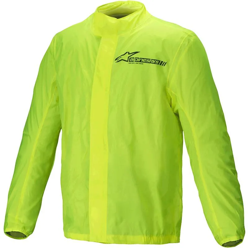 Veste de pluie HURRICANE RAIN V2 ALPINESTARS jaune fluo - MAXXESS.FR, Protection contre la pluie