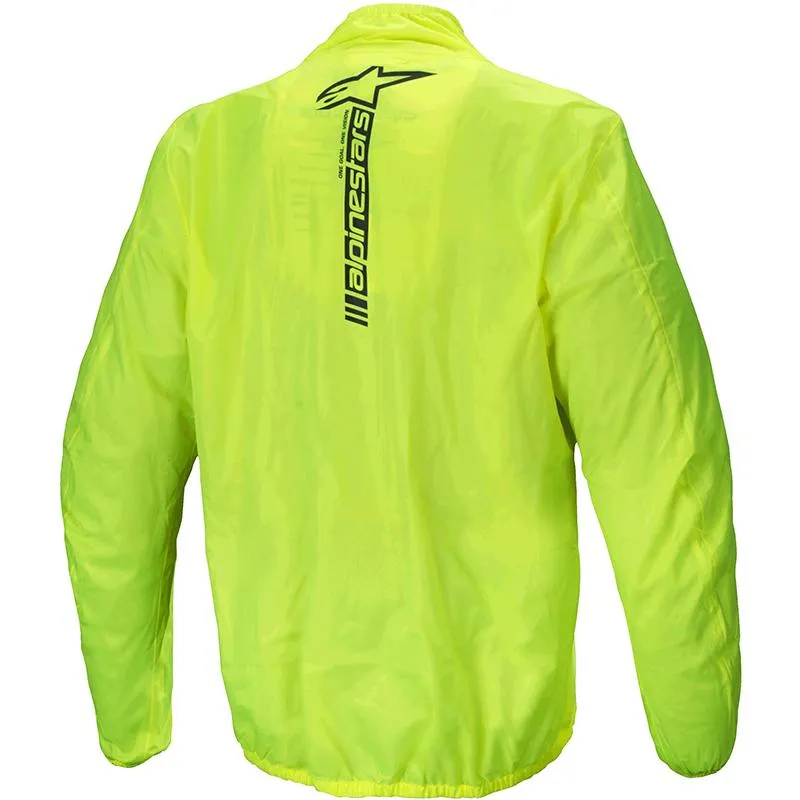 Veste de pluie HURRICANE RAIN V2 ALPINESTARS jaune fluo - MAXXESS.FR, Protection contre la pluie