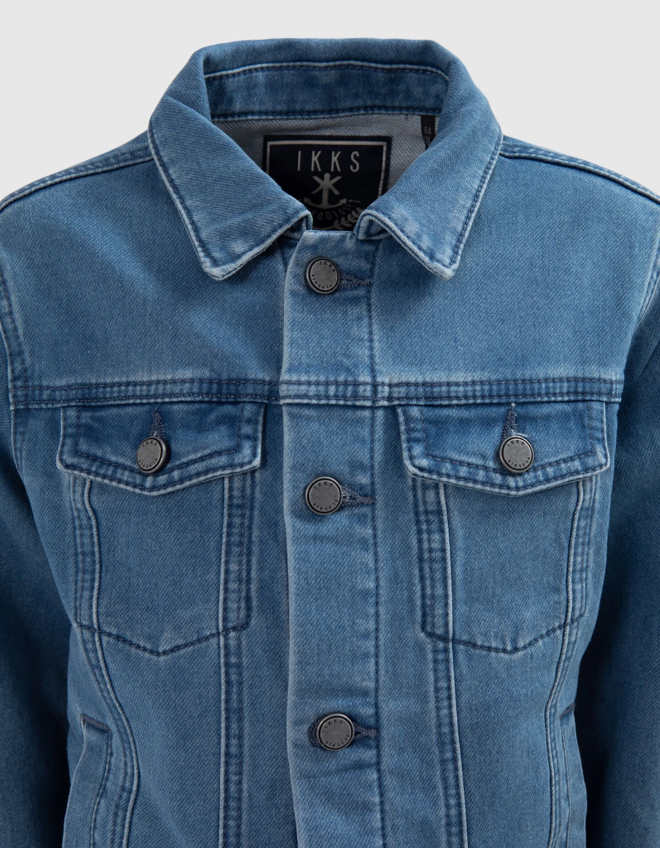 Veste en jean bleu waterless garçon