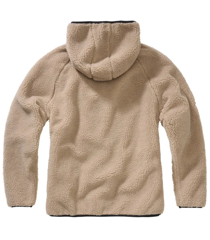 Veste polaire à capuche femme Teddy Brandit