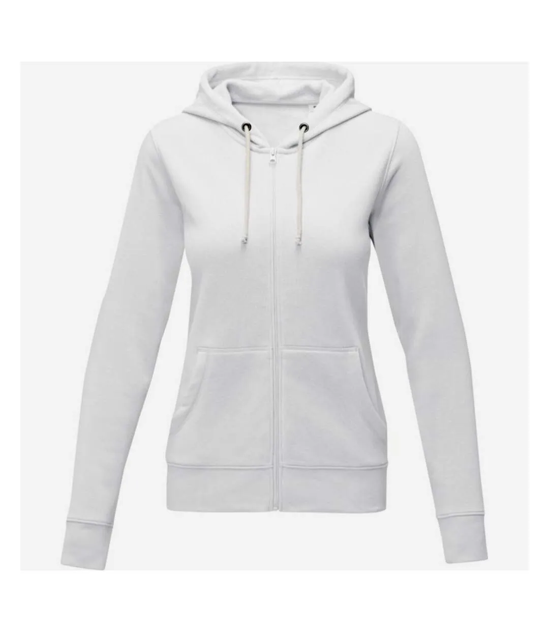 Veste à capuche theron femme blanc Elevate