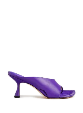 WANDLER  Mules Julio en cuir - Violet