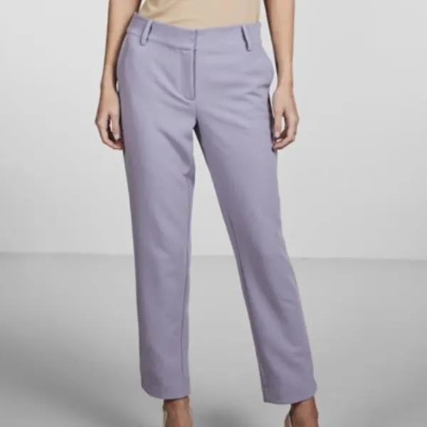 YAS - Pantalon - Tucka Ankle Pant Lavender