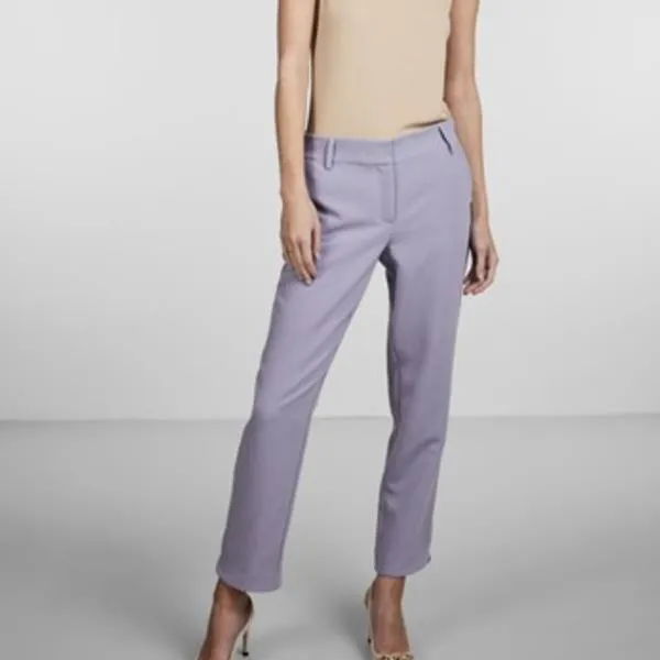 YAS - Pantalon - Tucka Ankle Pant Lavender