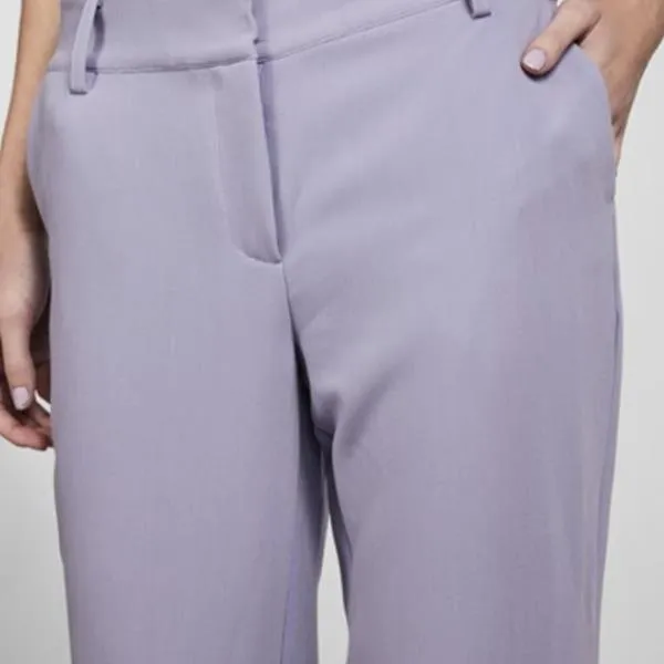 YAS - Pantalon - Tucka Ankle Pant Lavender