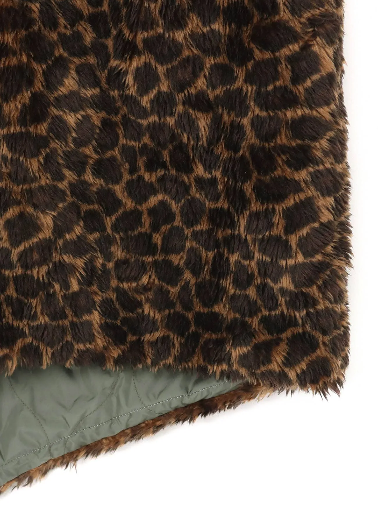 Y's BANG ON!No.181 LEOPARD FUR MILITARY COAT