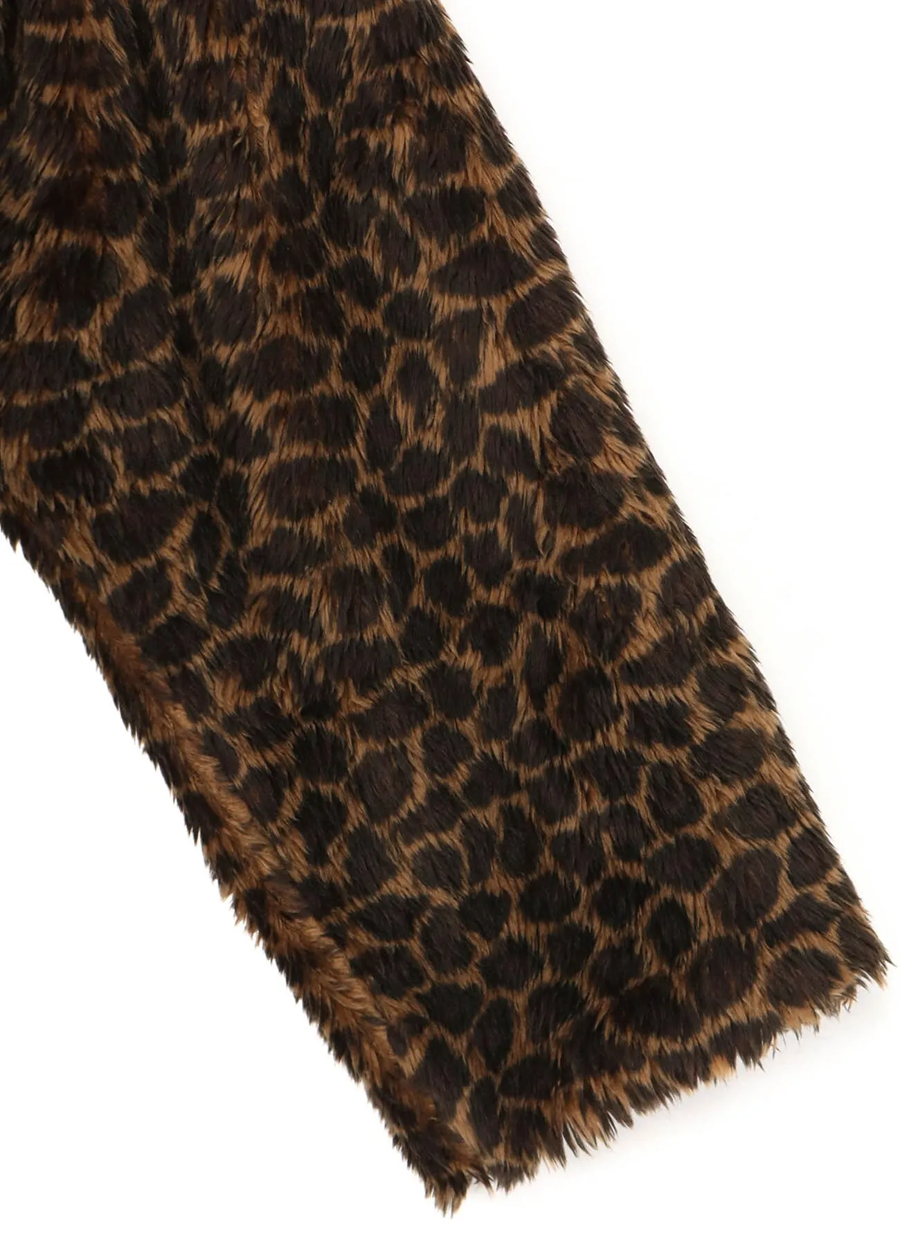 Y's BANG ON!No.181 LEOPARD FUR MILITARY COAT